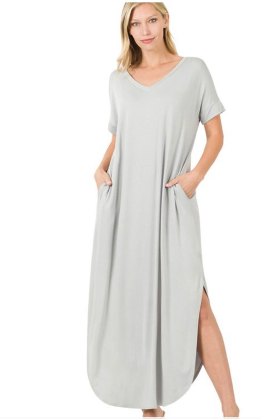 Light Gray Maxi